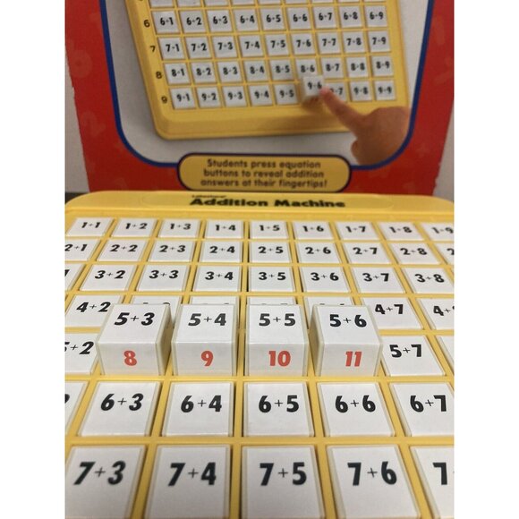 Lakeshore Addition Machine Push Button Educational Math Toy LC1166 - Picture 5 of 6